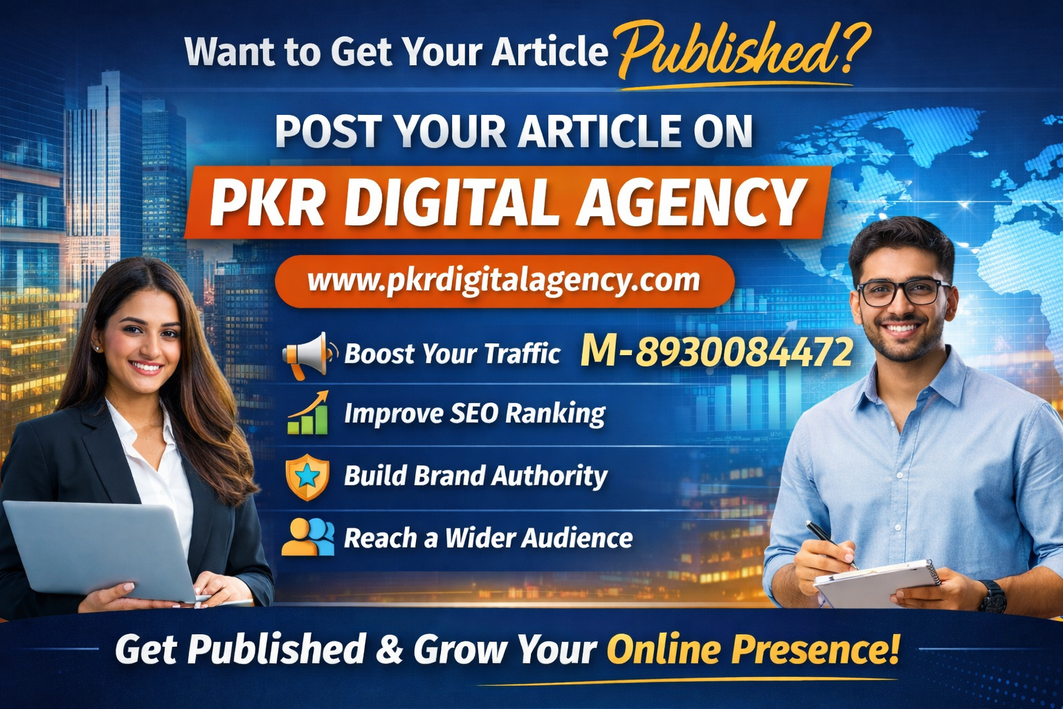 Publish Your Article on PKR Digital Agency and Reach a Wider Audience