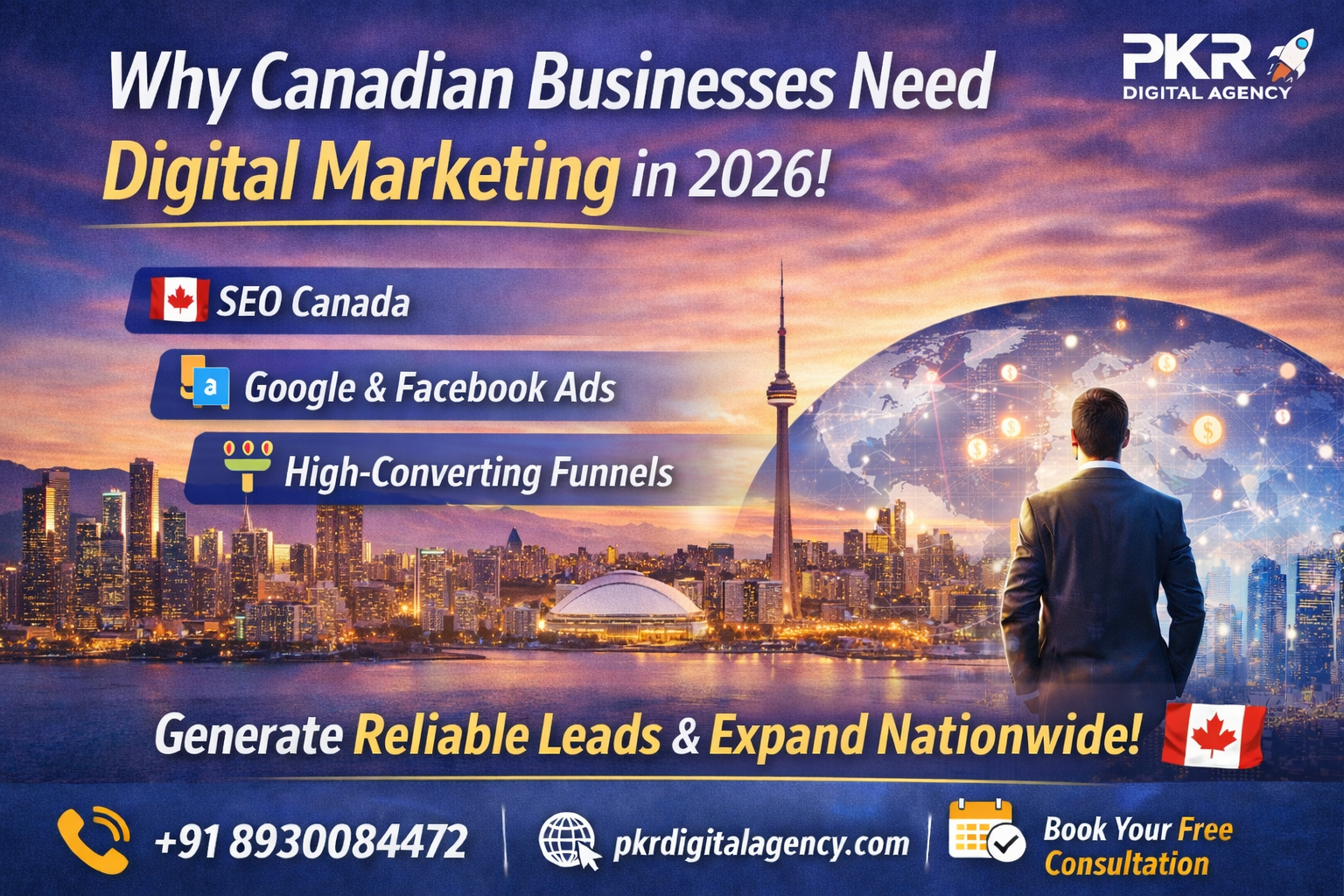 Why Canadian Businesses Must Invest in Digital Marketing Strategy in 2026