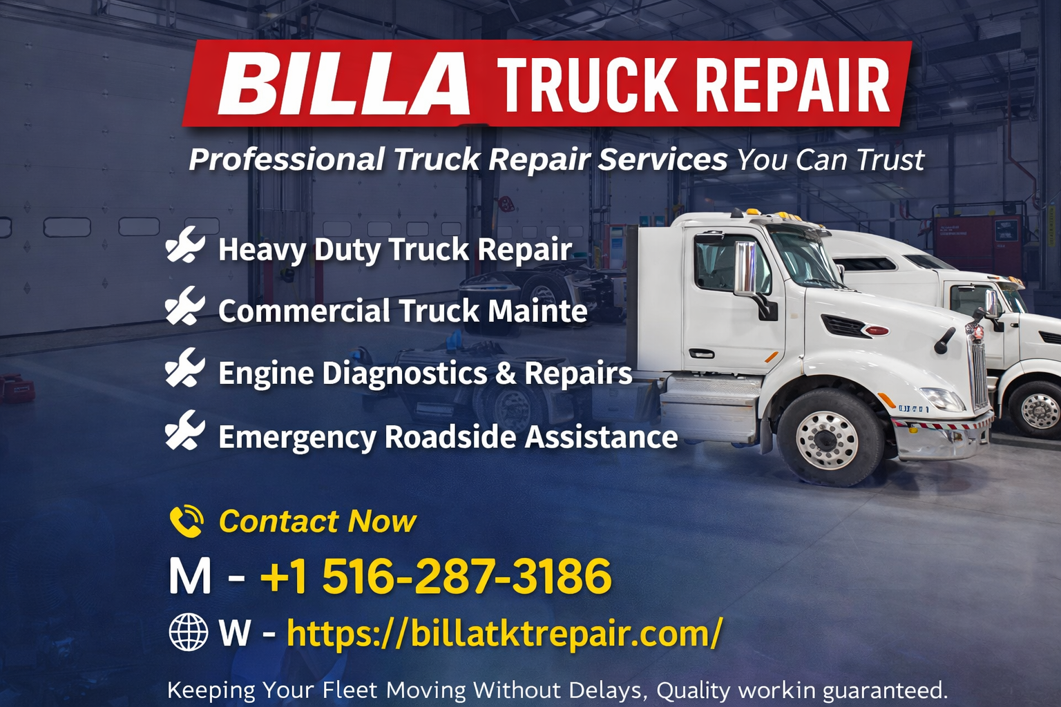 How Truck Repair Businesses Can Grow with Digital Marketing in 2026